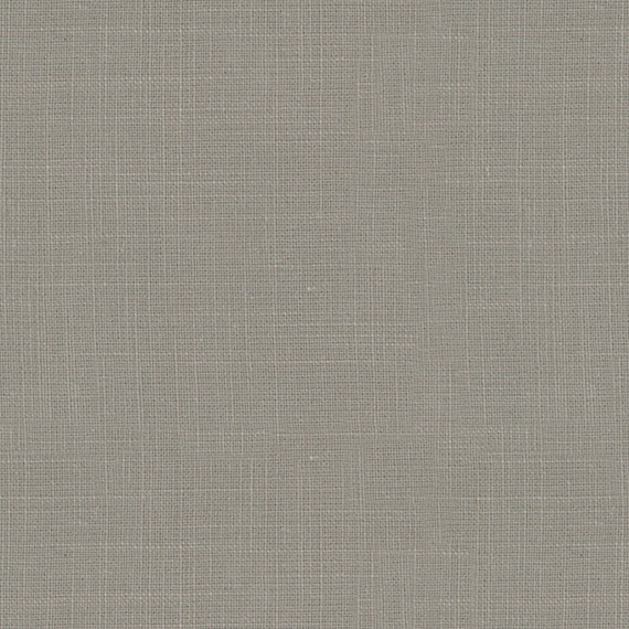 Gray Fine-Woven Linen Blend Fabric