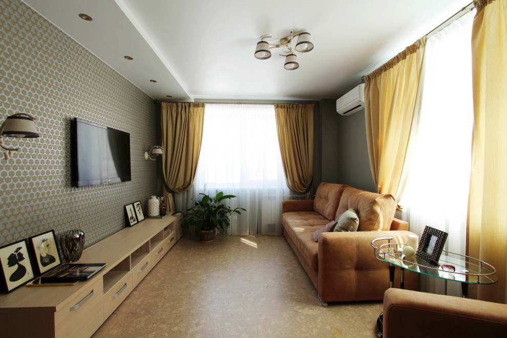 интерьер квартиры 41 квм г. Новосибирск