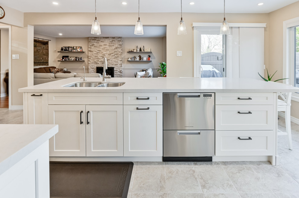 Kitchen - transitional kitchen idea
