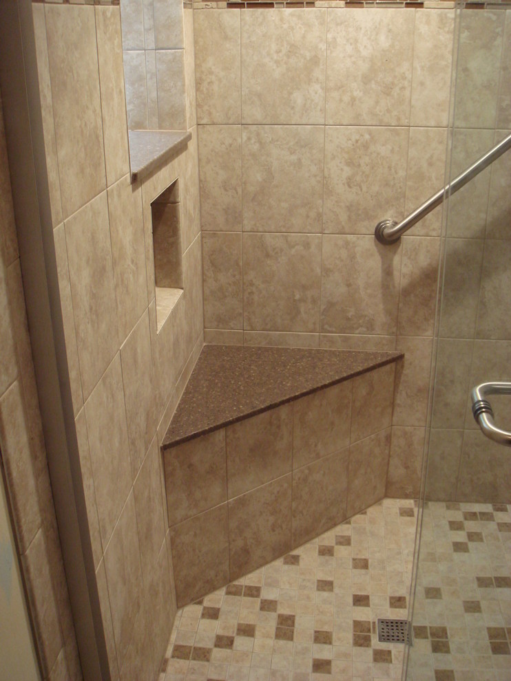 Transitional bathroom photo in Baltimore