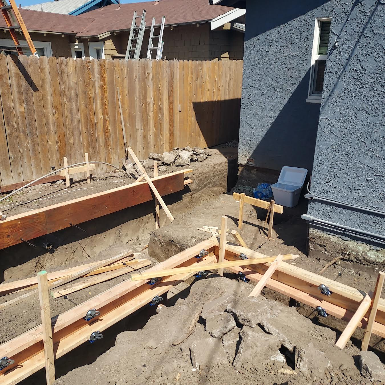 Excavating and Footings/ Foundation