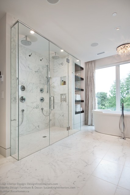 Simple Luxury modern-badezimmer