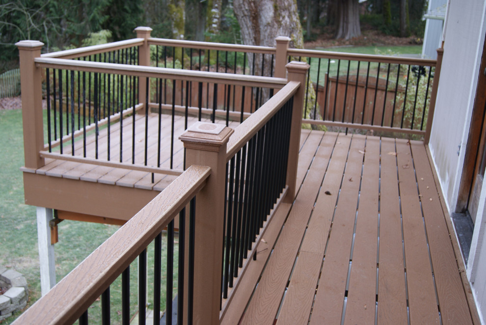 Deck Build With Railing