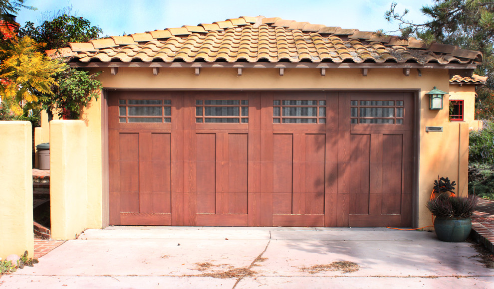 Custom Wood Doors Southwestern Garage San Diego by Garage Doors Unlimited