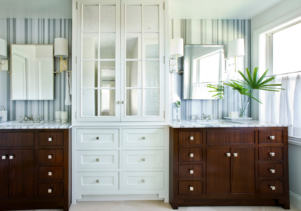 Inspiration for a coastal bathroom remodel in Jacksonville
