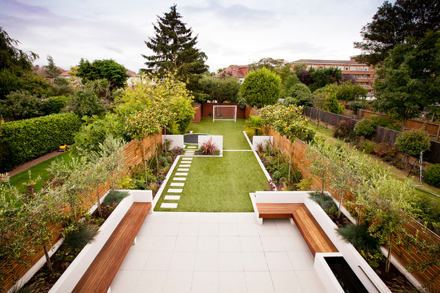 Walpole Road contemporary-garden