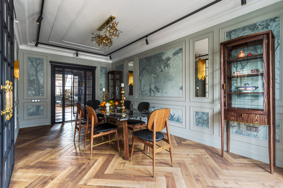 Двухуровневая современная квартира