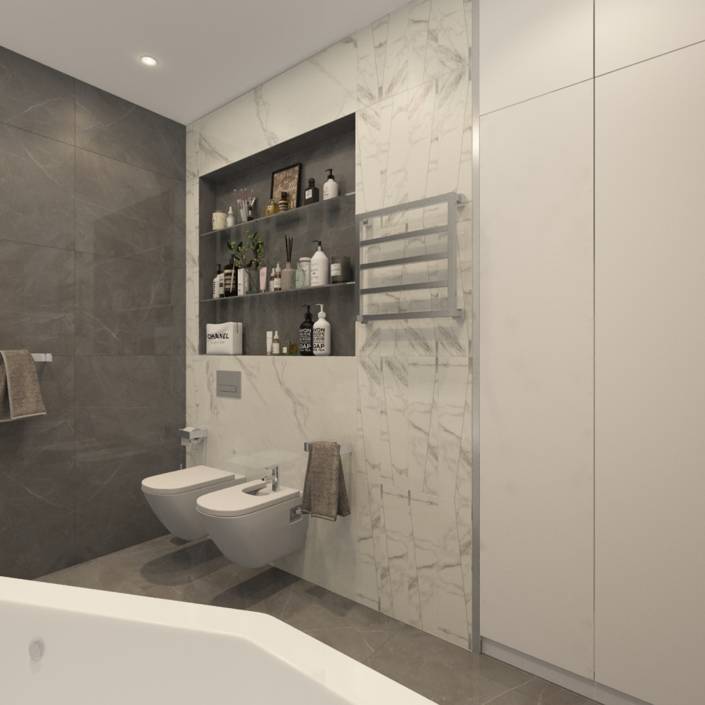 Апартаменты современный скандинавский стиль