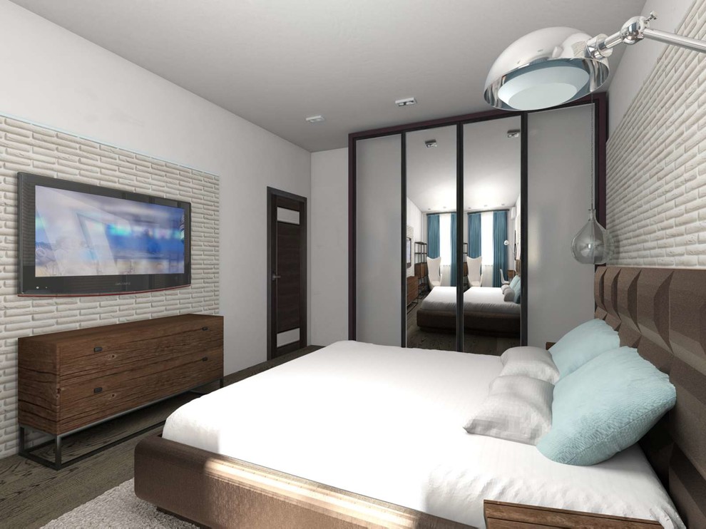 Спальня в стиле Лофт