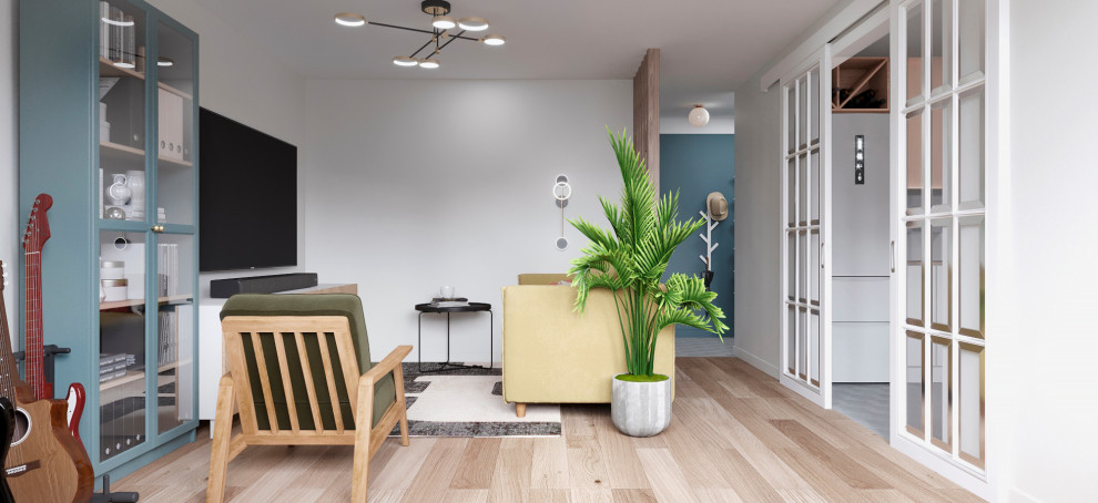 ДИЗАЙН ДВУХКОМНАТНОЙ КВАРТИРЫ 68 КВ.М