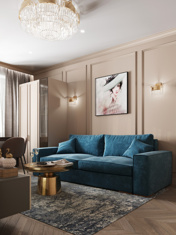 Квартира 38 кв. м. в Москве в старом фонде