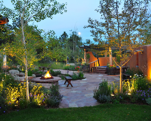 Southwestern Landscape american-southwest-patio