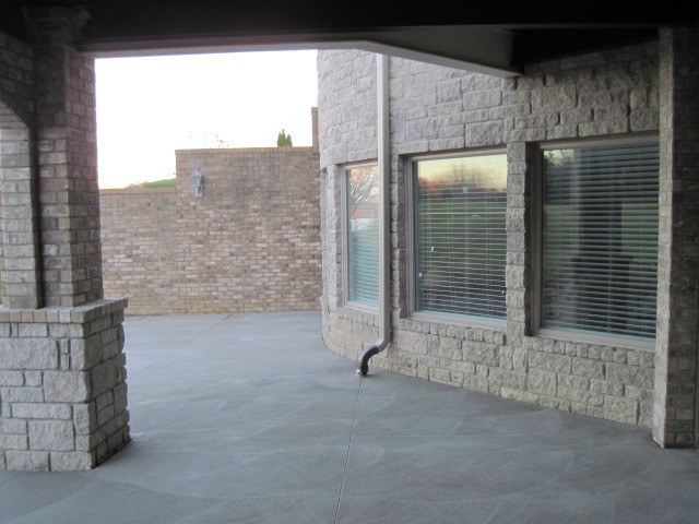 Custom Steel-Cement Raised Deck