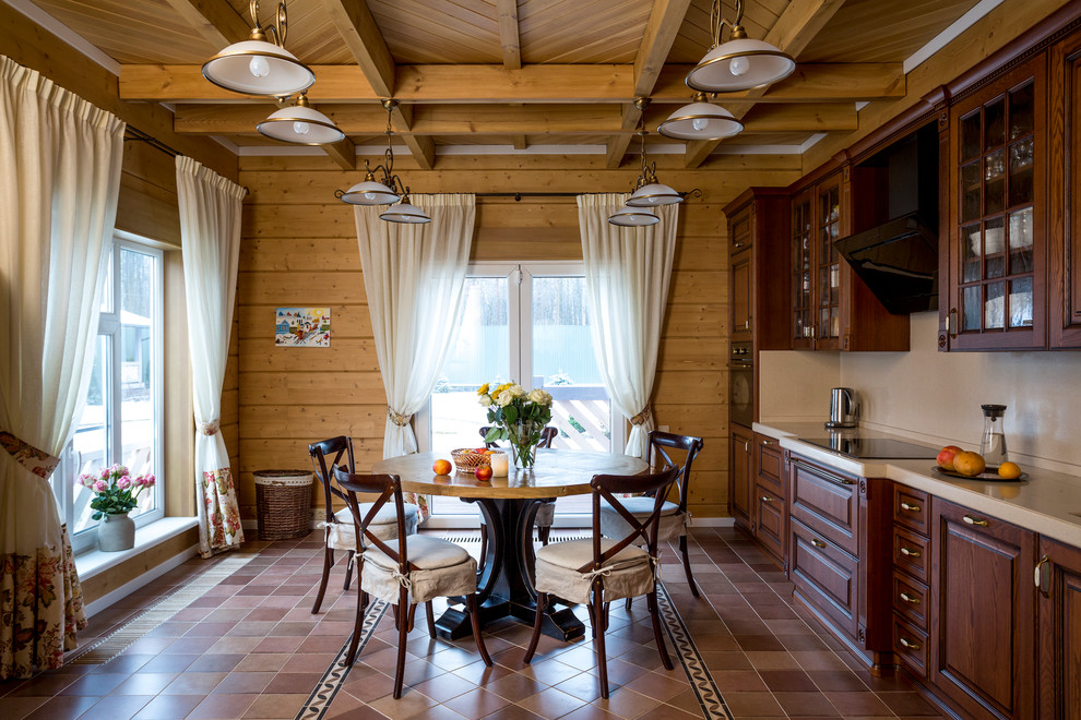 Example of a country home design design in Moscow