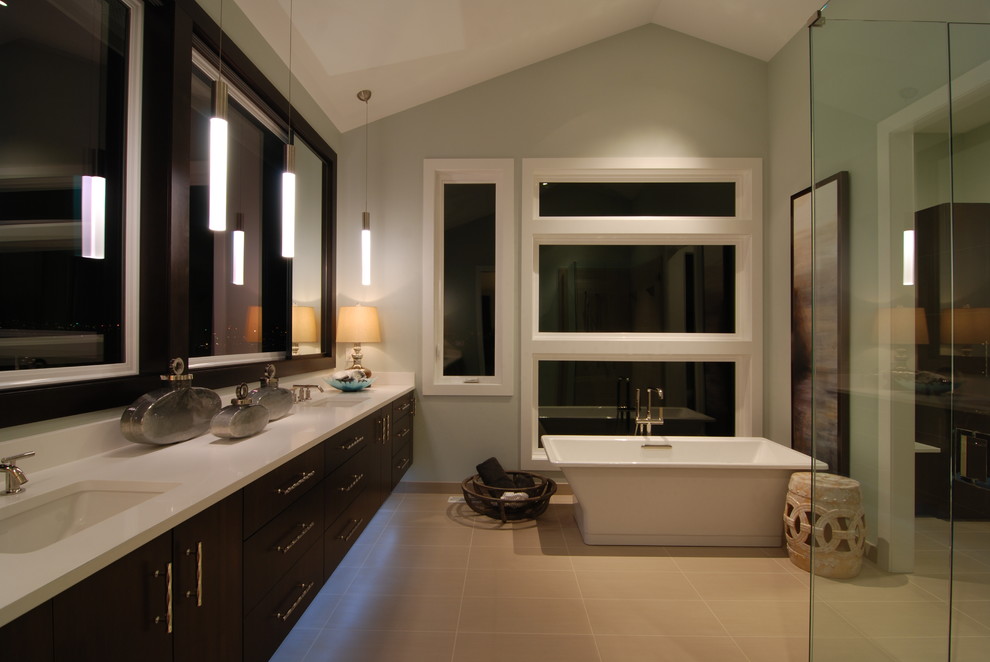 Bathroom - transitional bathroom idea in Seattle
