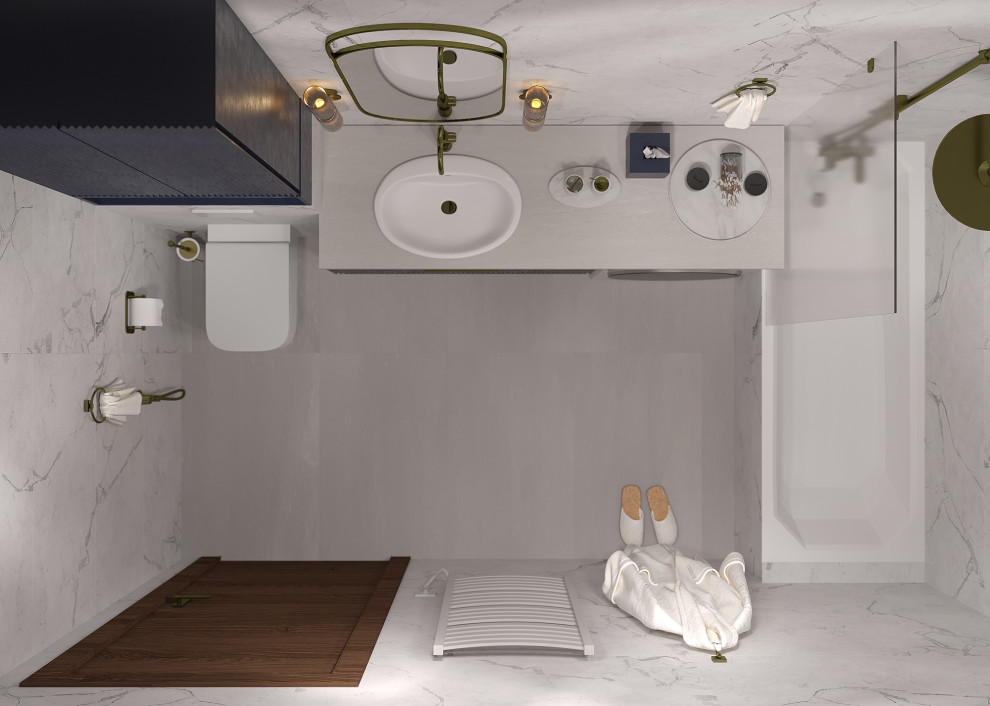 Санузел в современном стиле