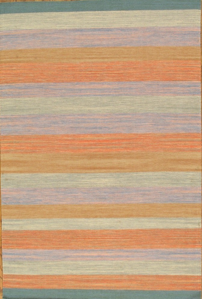 Pasargad Kilim Collection Hand-Woven Lamb's Wool Area Rug, 2'x3'