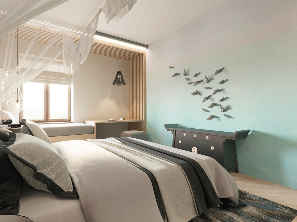 Трехкомнатная квартира в эко стиле на Приморском проспекте