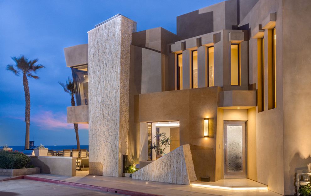 Beach House 3 Beach Style Exterior Orange County by South Coast