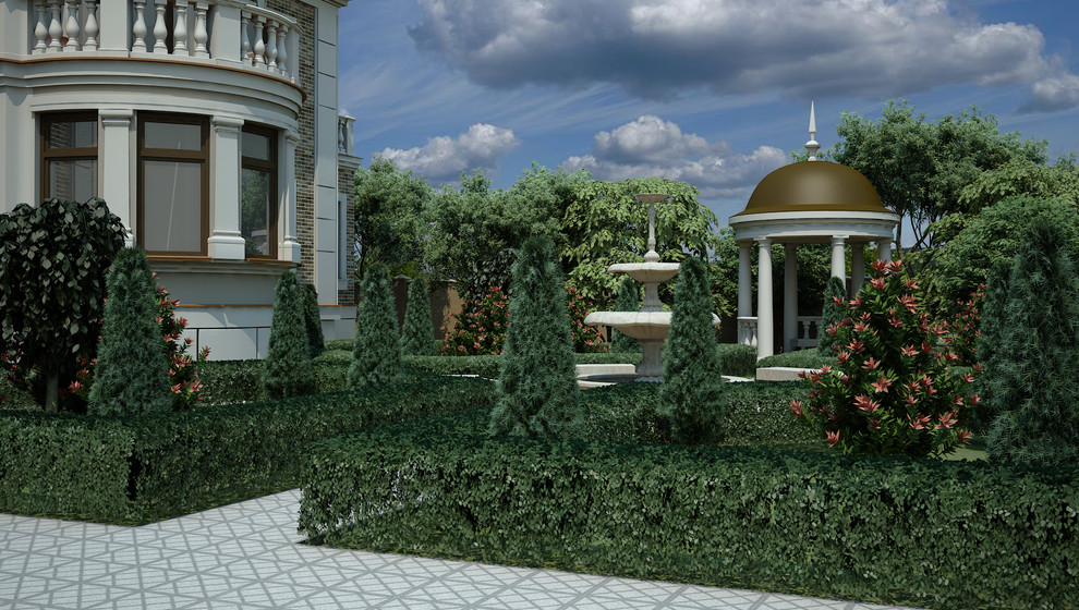 Реконструкция фасада и ландшафт