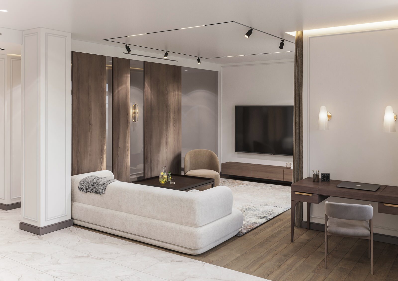 Квартира 140 м2 в Москве