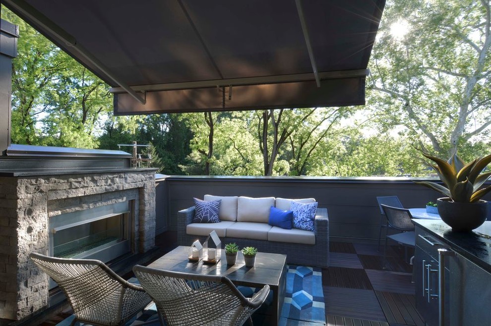 Inspiration for a contemporary deck in DC Metro.