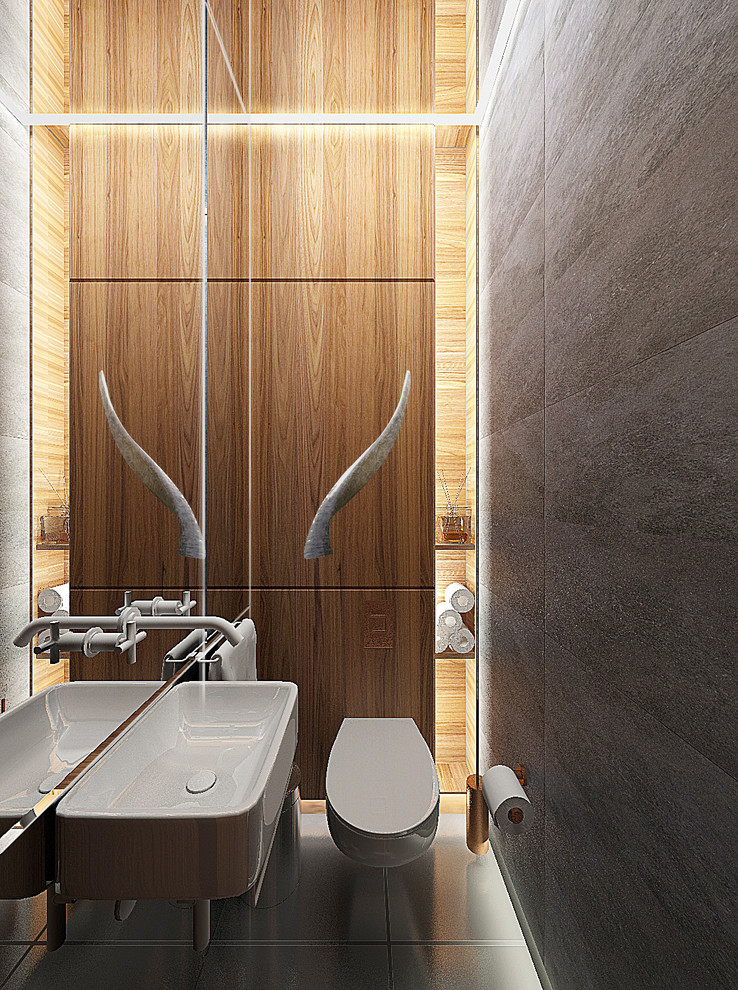 Дом – ландшафт.