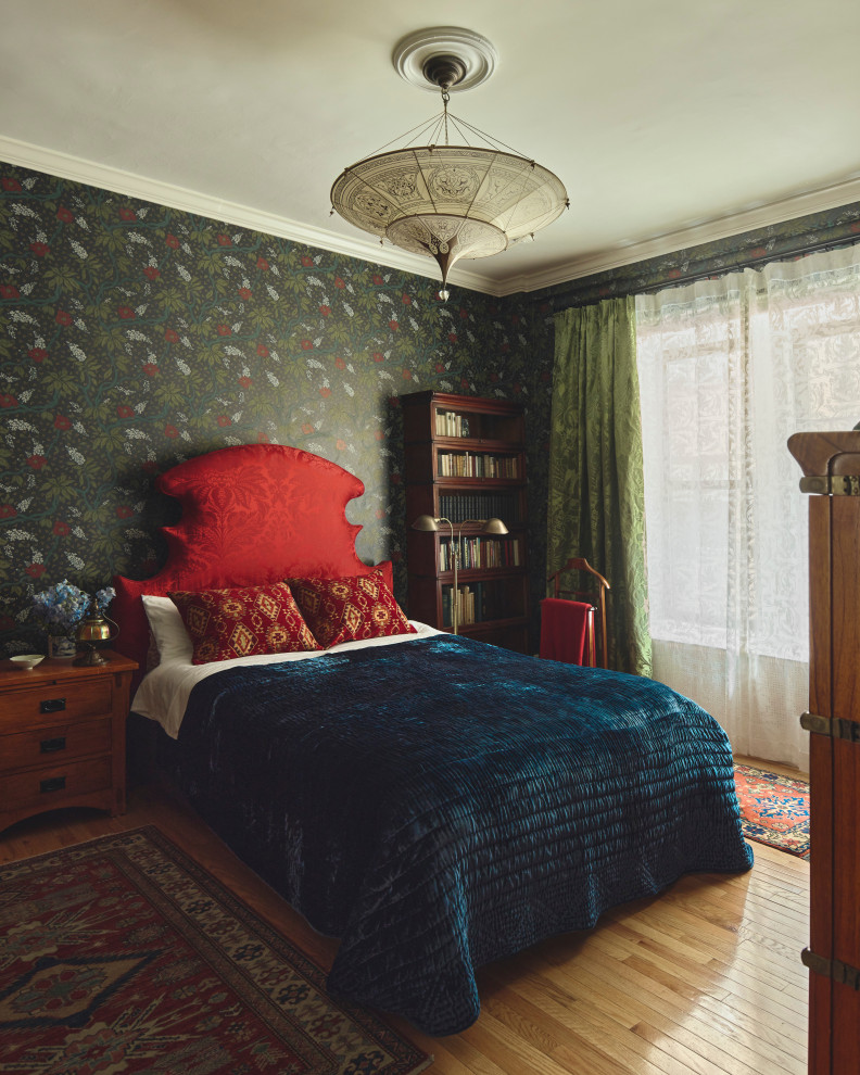 Elegant bedroom photo in Other