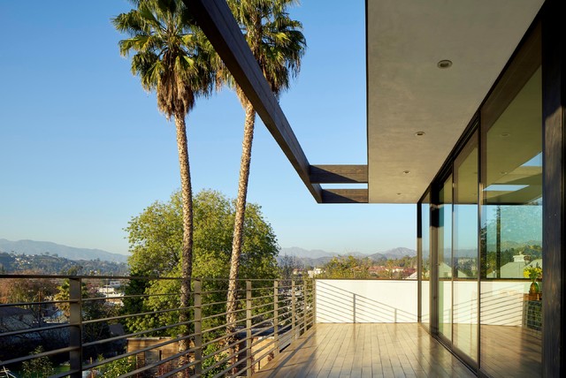 Morris House contemporaneo-fachada