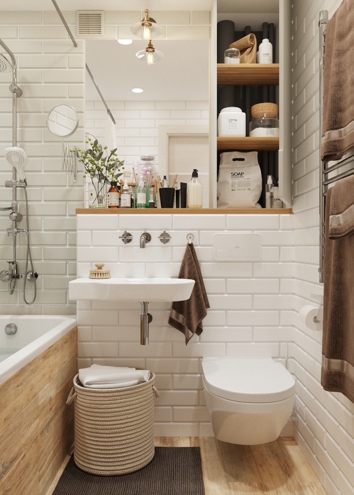 Дизайн маленькой ванной