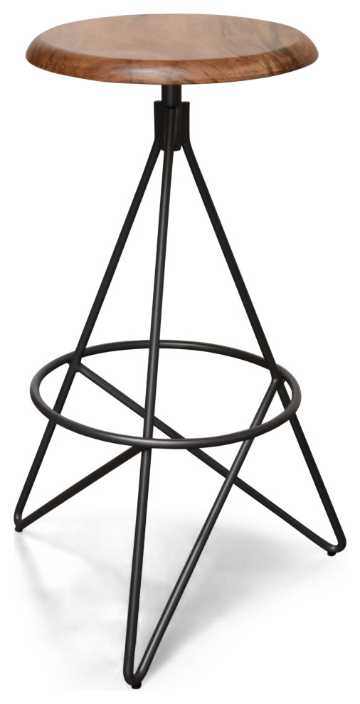 Hudson Bar Stool Industrial Bar Stools And Counter Stools by Gingko Furniture Houzz