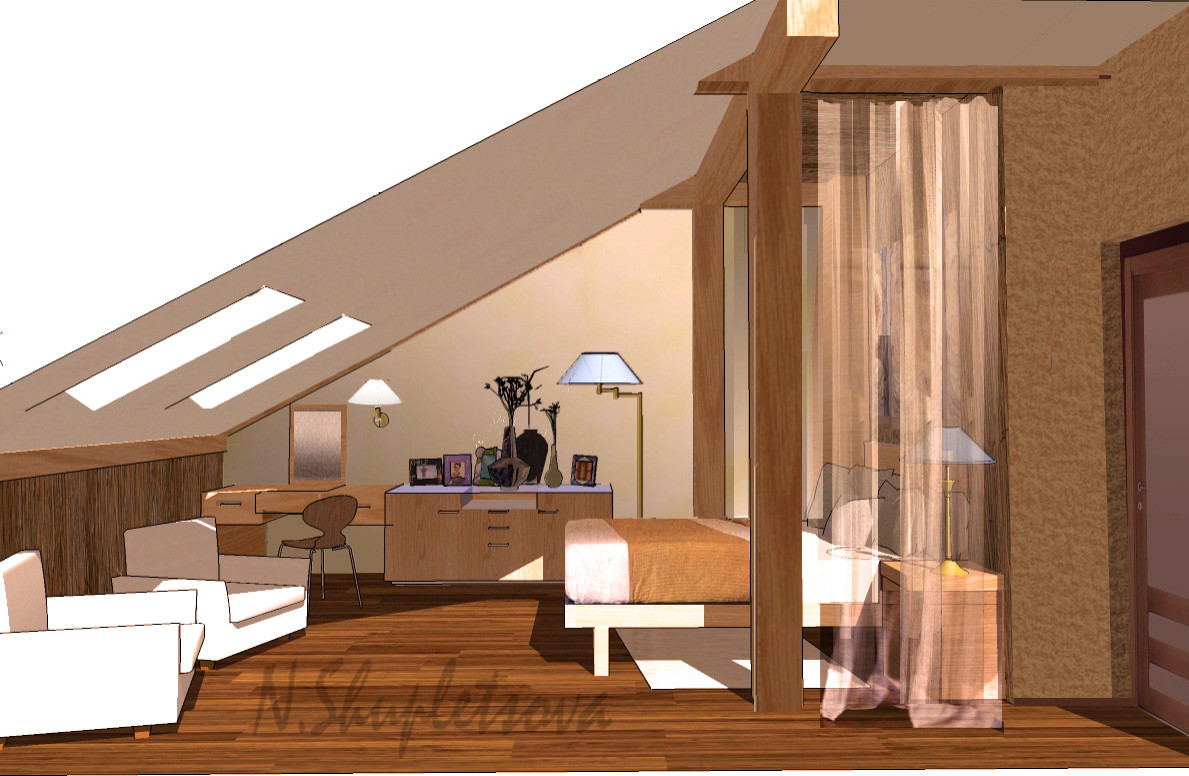 ЭСКИЗЫ коттедж в п.Зуброво