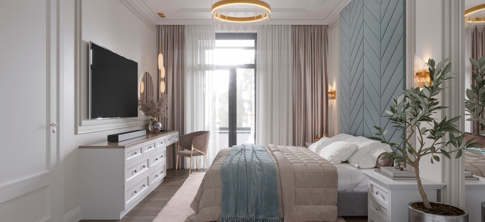 Дизайн четырёхкомнатной квартиры 116 кв.м в ЖК Символ