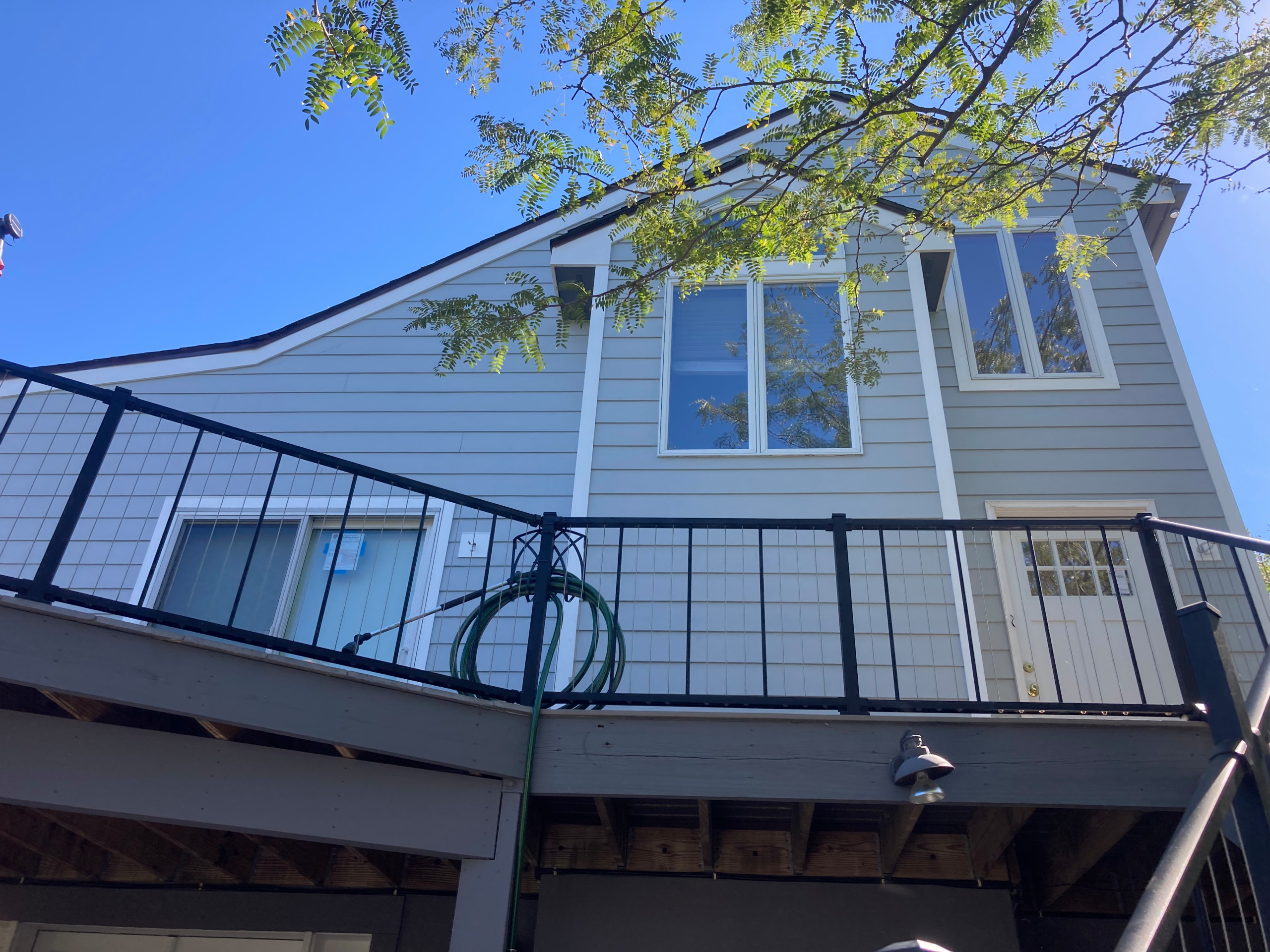Siding and Front Deck