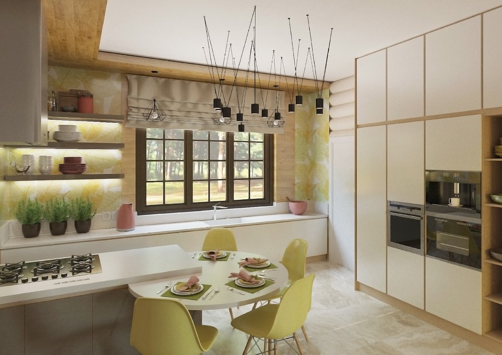 Дизайн деревянного дома в современном стиле, г. Воскресенск Московской области