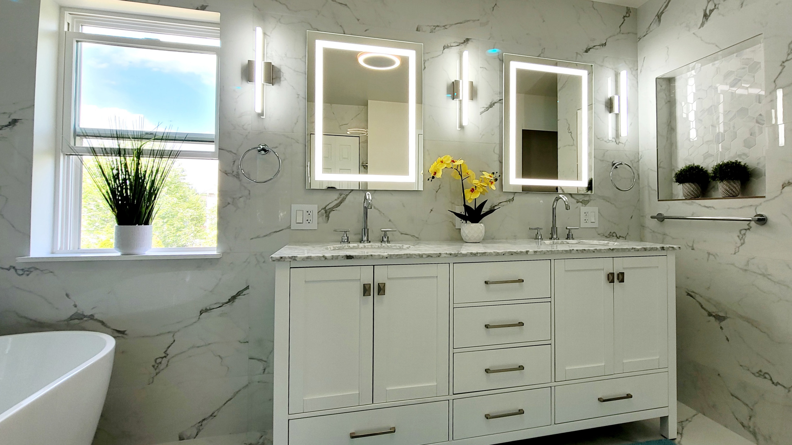 Modern Main Bathroom amazing transformation