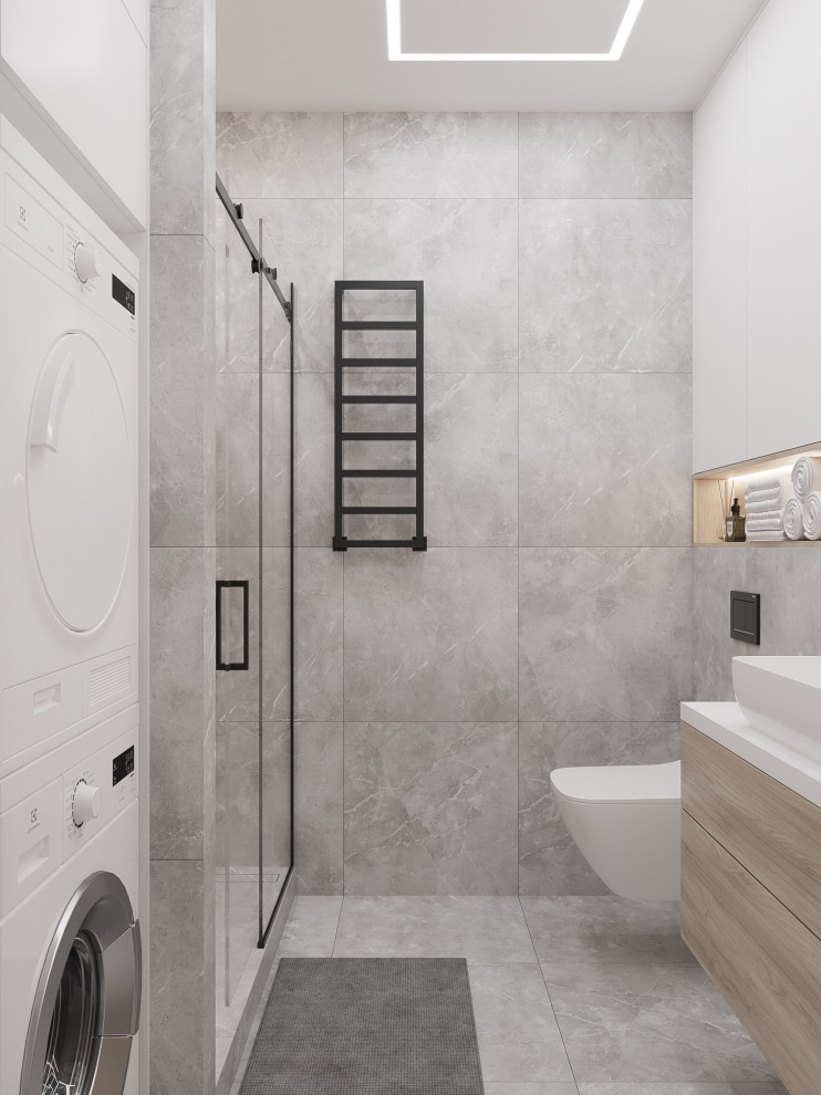 Интерьер квартиры-студии в ЖК Первый квартал