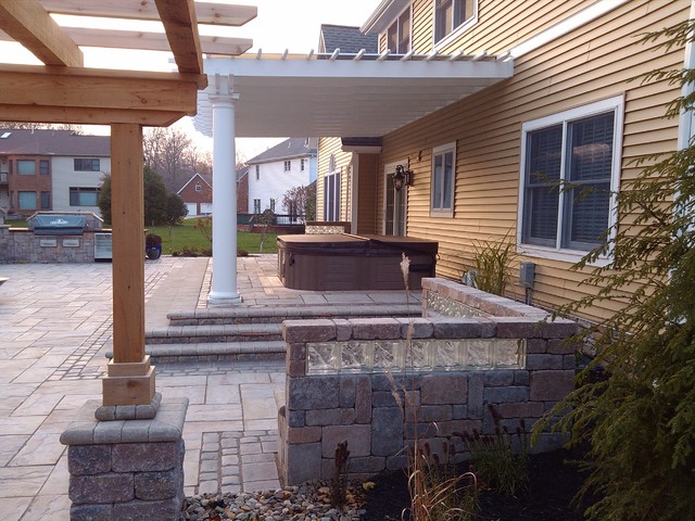 Glass Block in Landscaping traditional-landscape