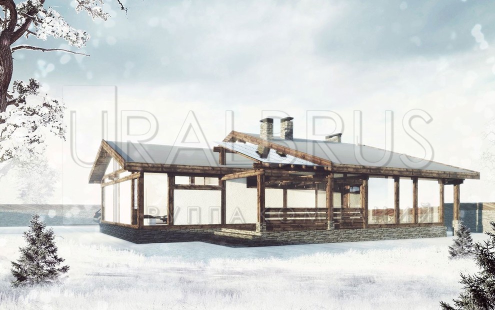 Проект дома Ф019