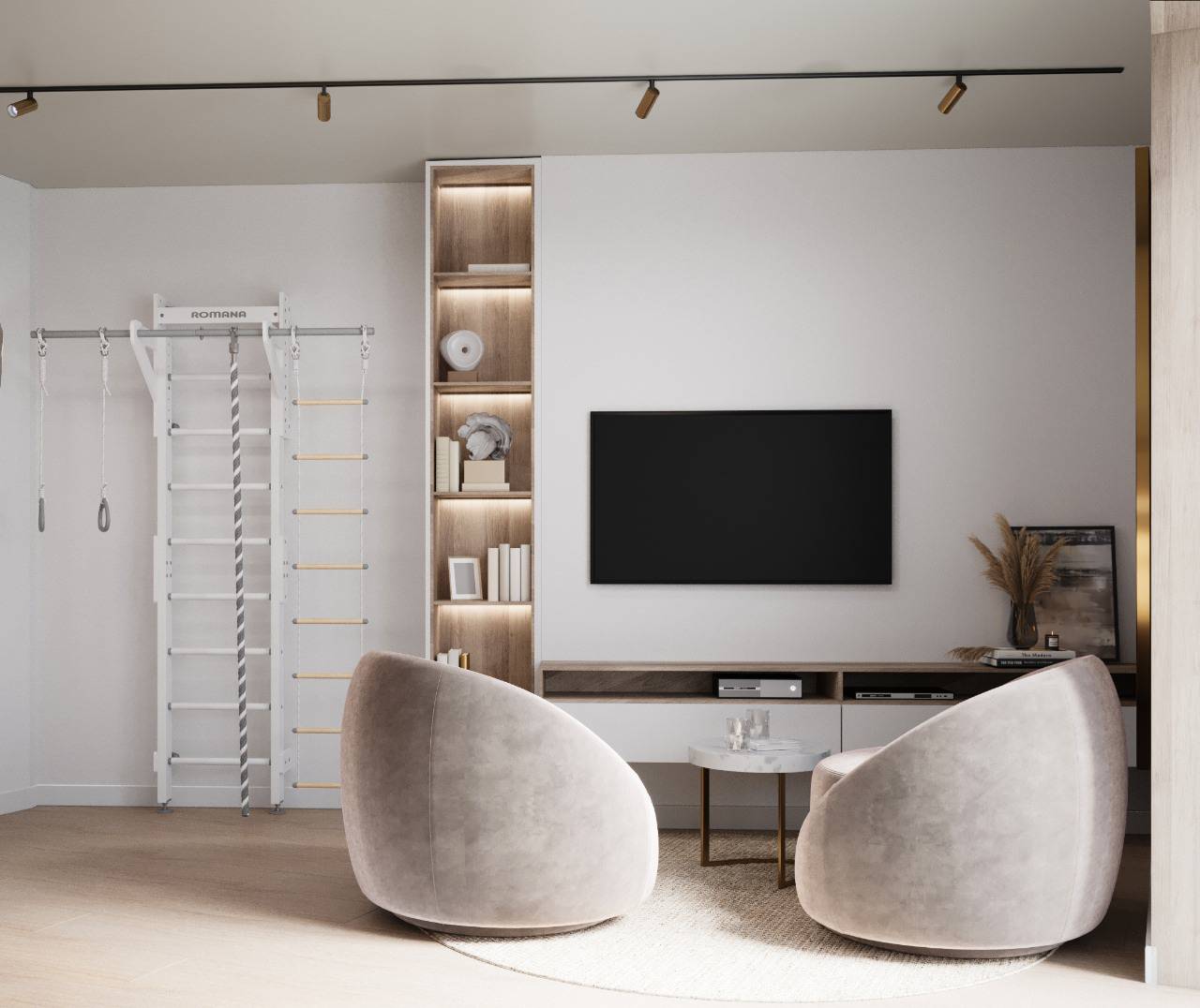 Дизайн проект Загородного дома 600м КП Президент