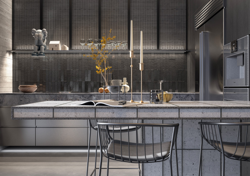 Современные апартаменты для холостяка