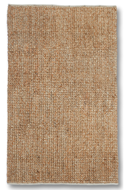 Hand Woven Jute Rug by Tufty Home, Natural / Gold, 2.5x9