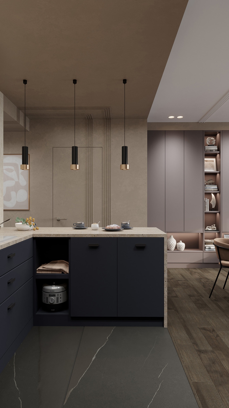 Кухонное зонирование