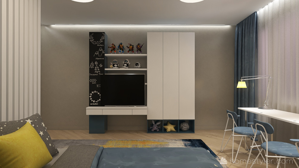 Детская для мальчиков в современном стиле