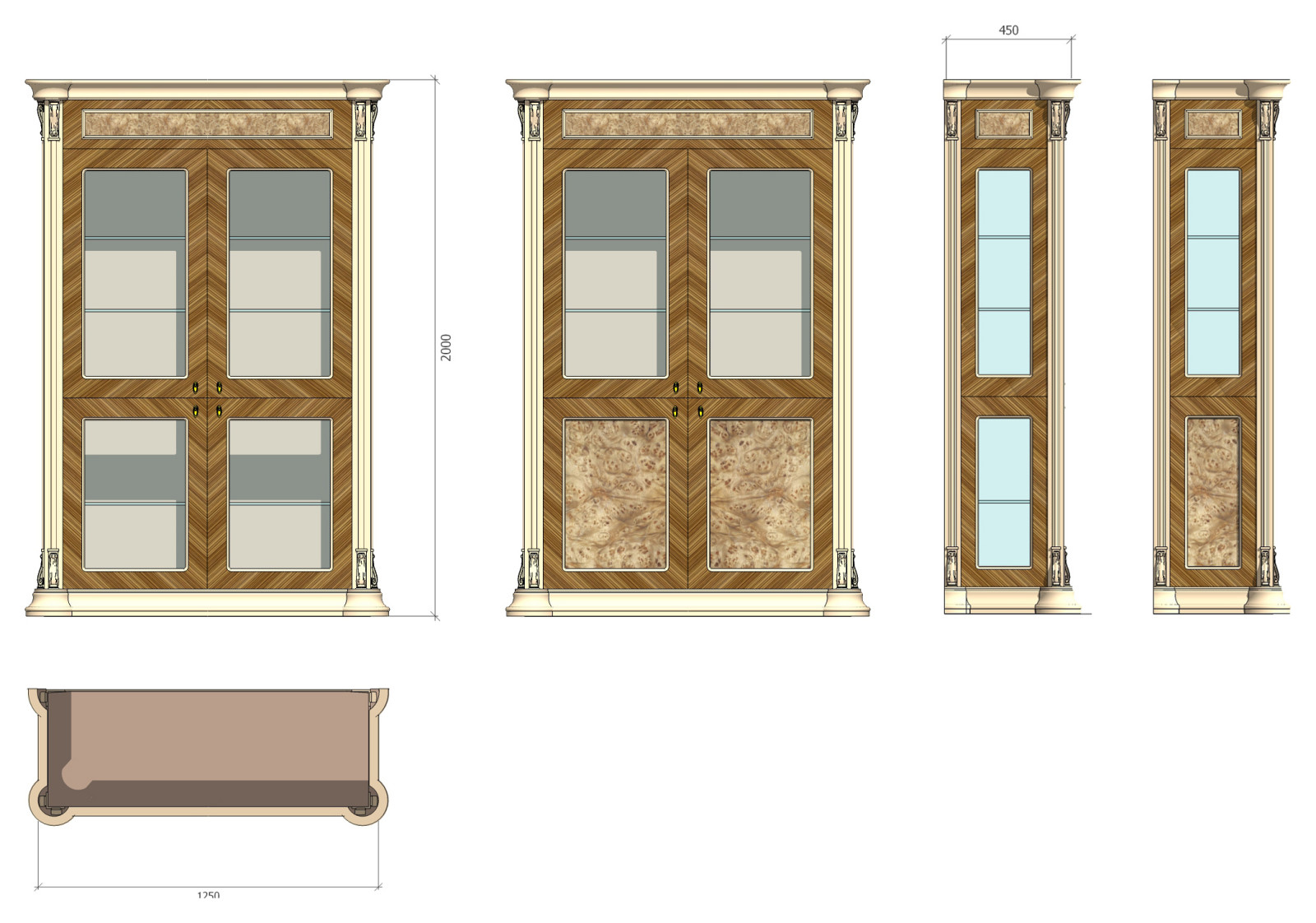 Проектирование мебели для проекта