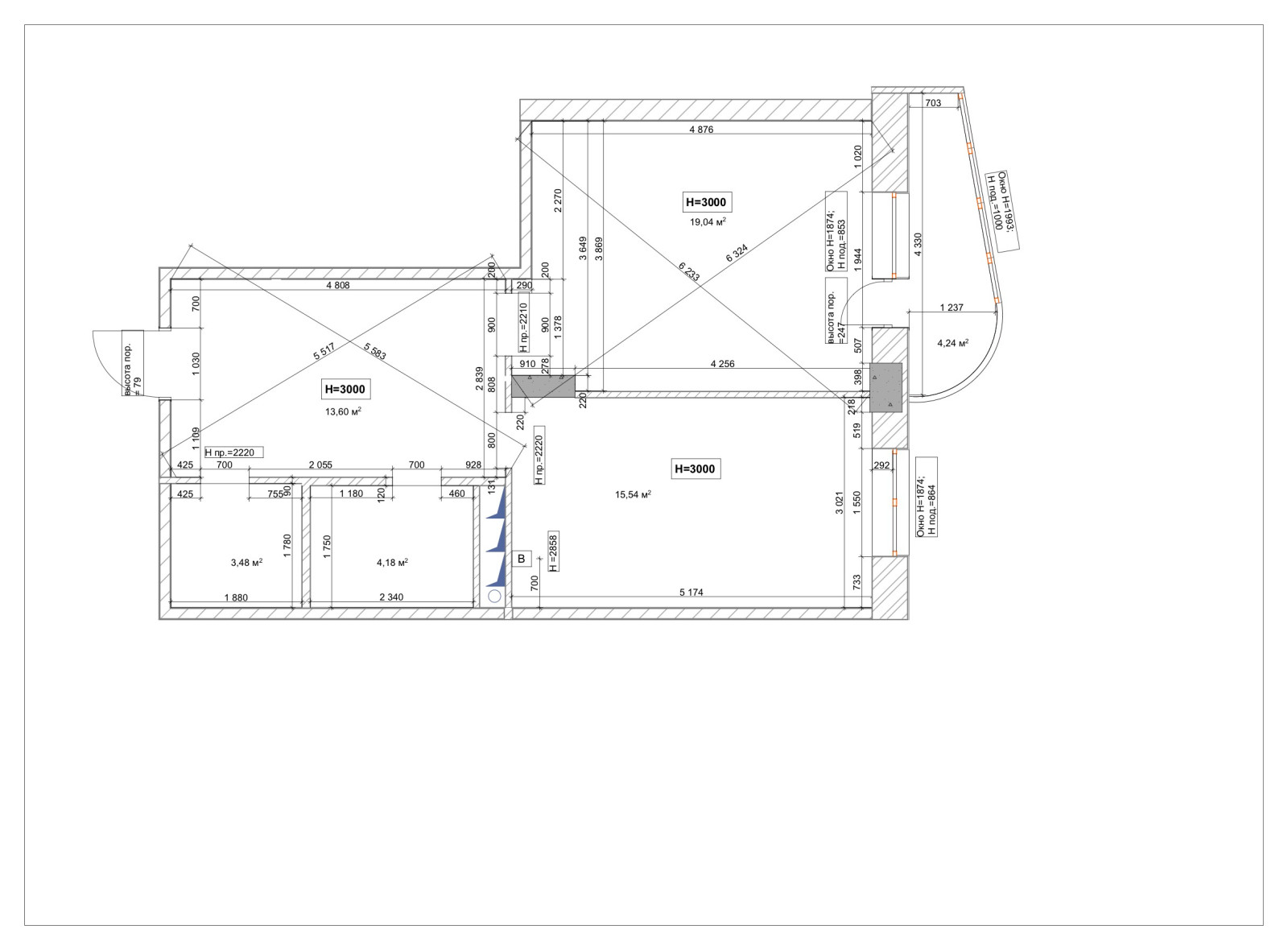Рабочая часть; квартира в Реутово