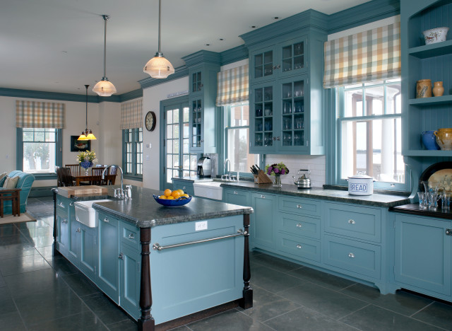 Coastal Residence beach-style-kitchen