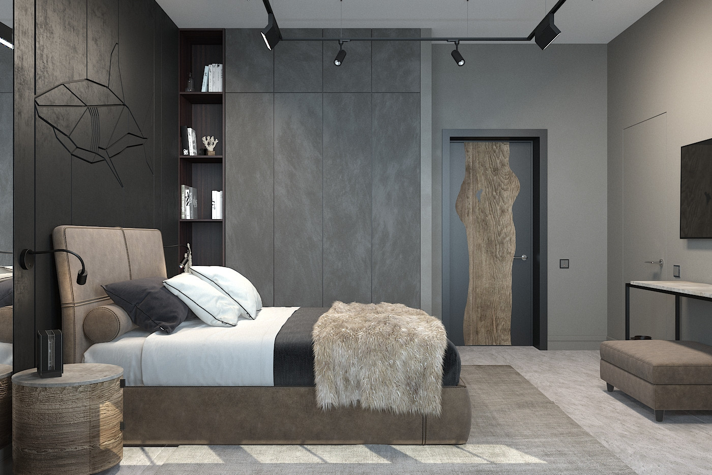 Мужская спальня