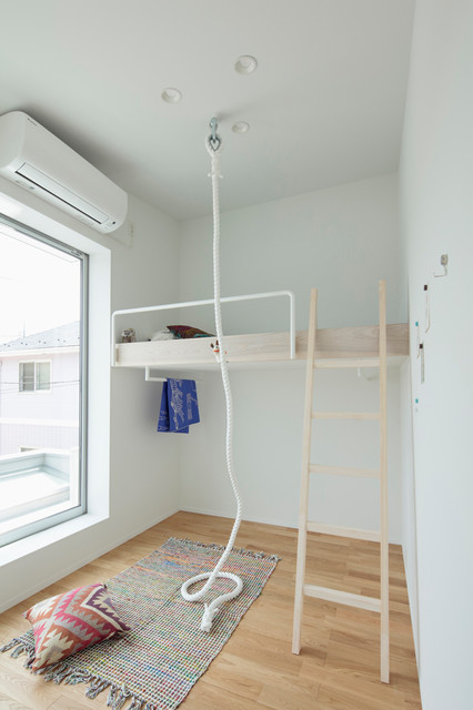 南町の家 minimalistisch-kinderzimmer