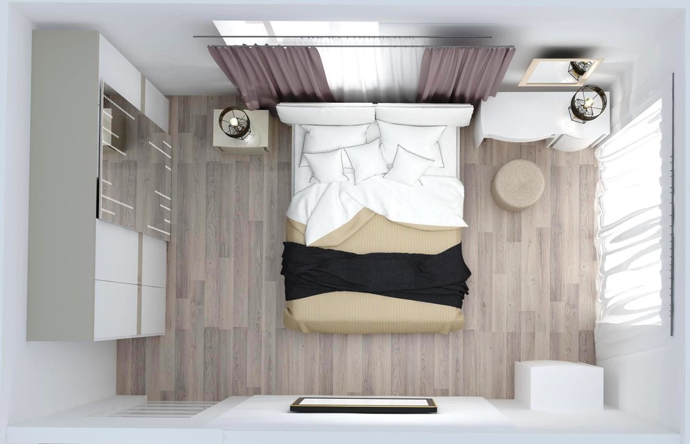 Квартира в монохромному стилі